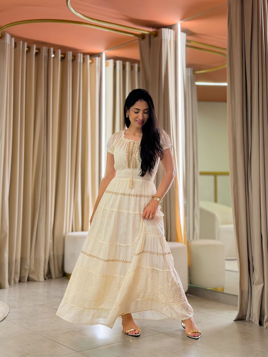 Vestido Maya Creme