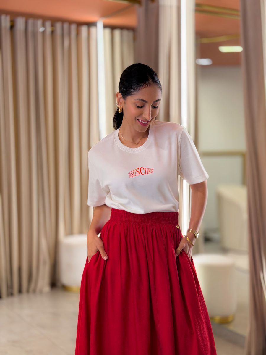 Camiseta Promessa João 14:6 Off White