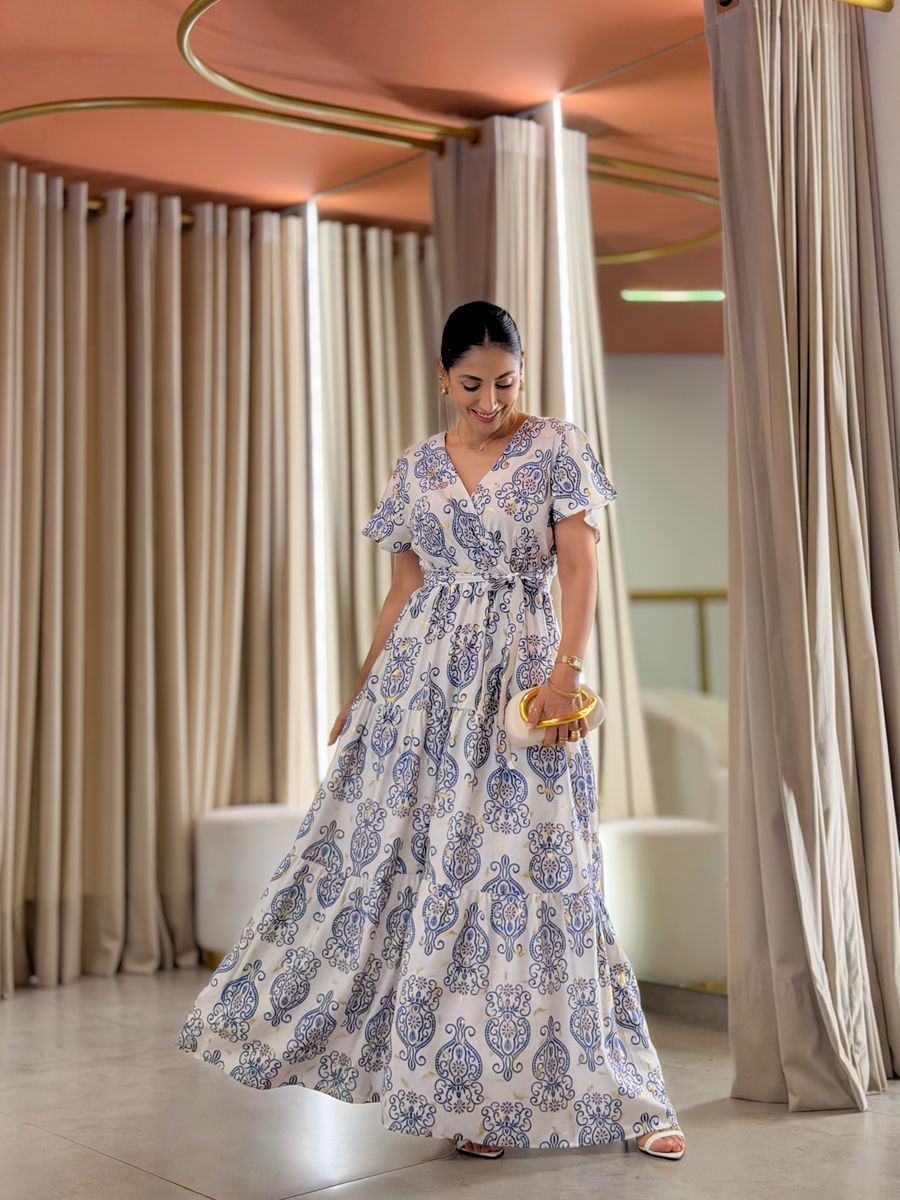 Vestido Vitoria Azul