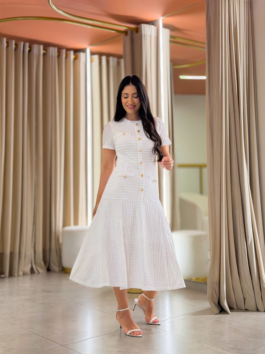 Vestido Elisabet Branco