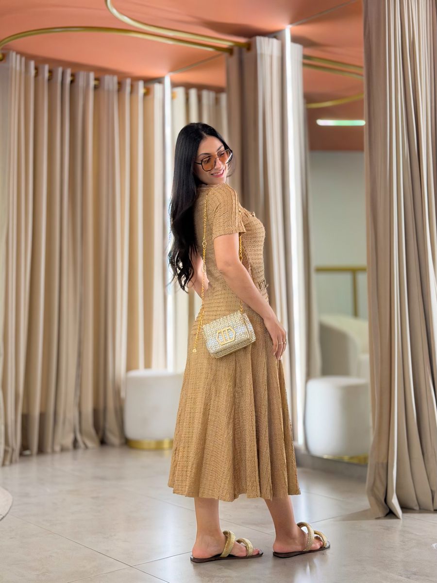 Vestido Elisabet Cappuccino