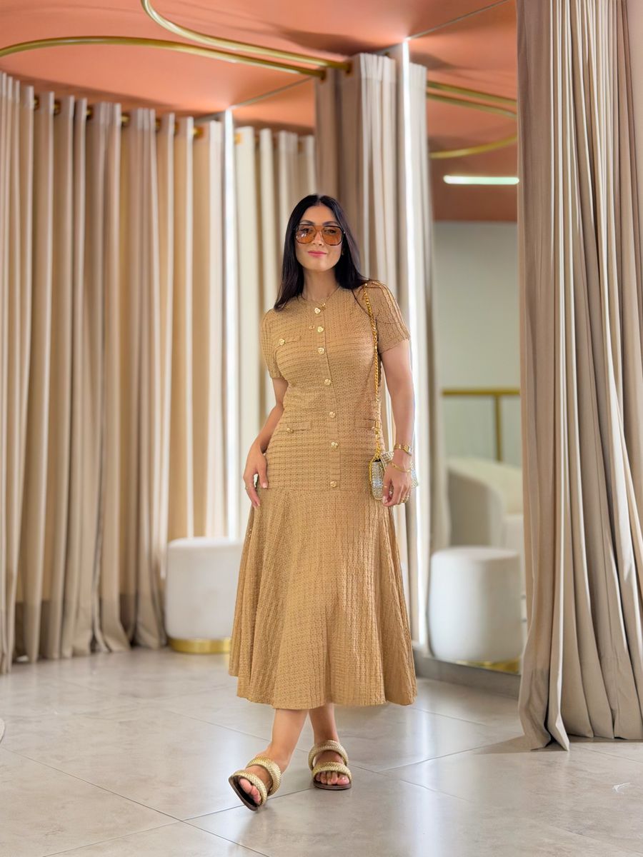 Vestido Elisabet Cappuccino