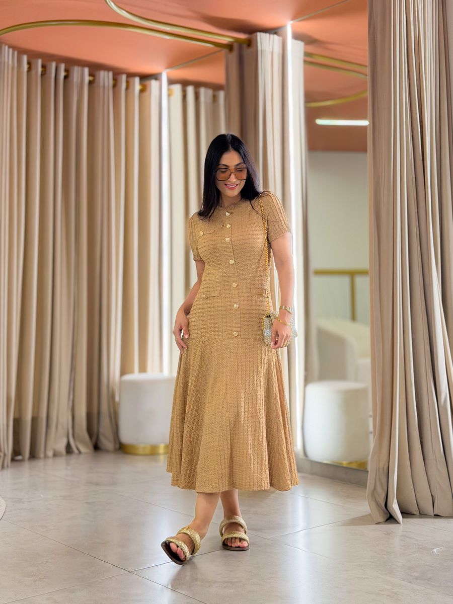 Vestido Elisabet Cappuccino