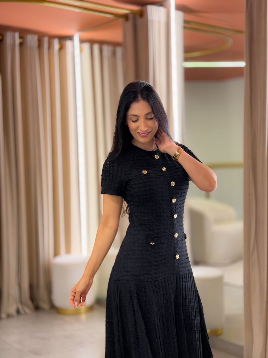 Vestido Elisabet Preto