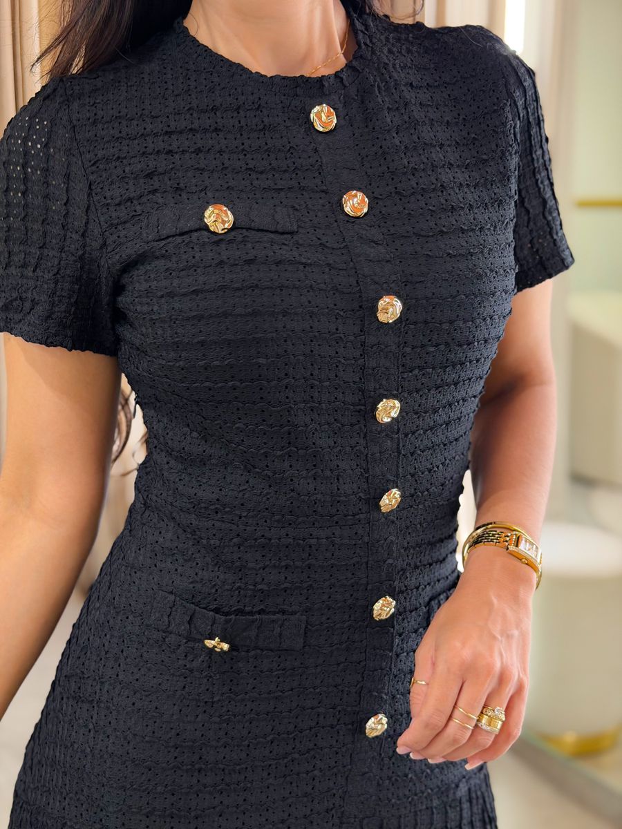 Vestido Elisabet Preto