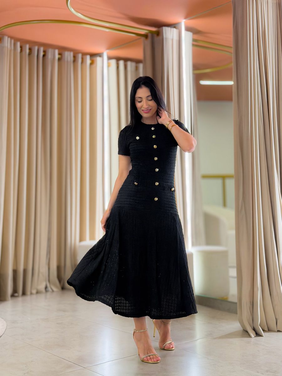 Vestido Elisabet Preto