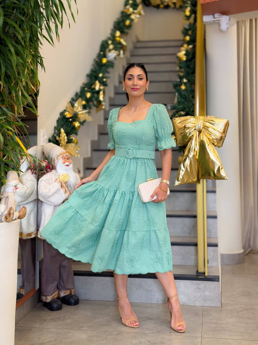Vestido Marilia Verde Menta