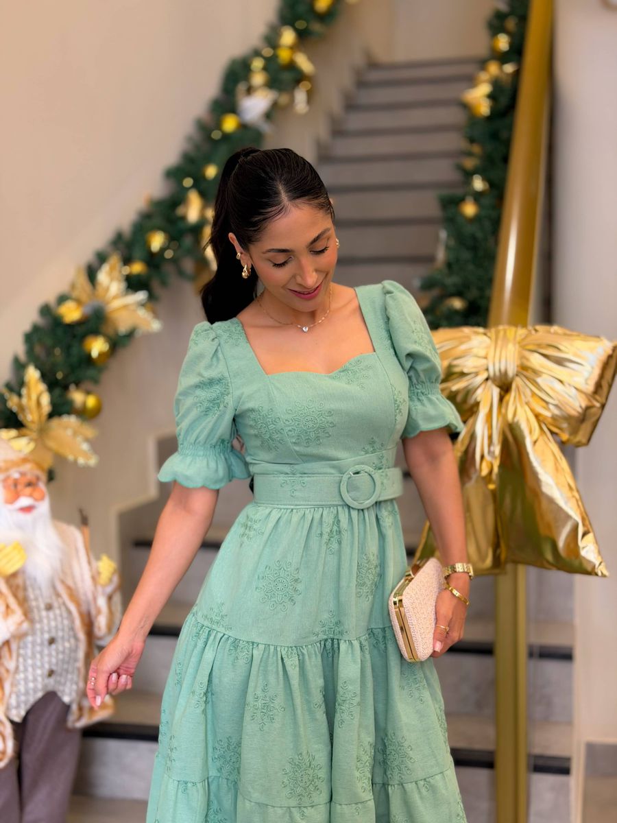 Vestido Marilia Verde Menta