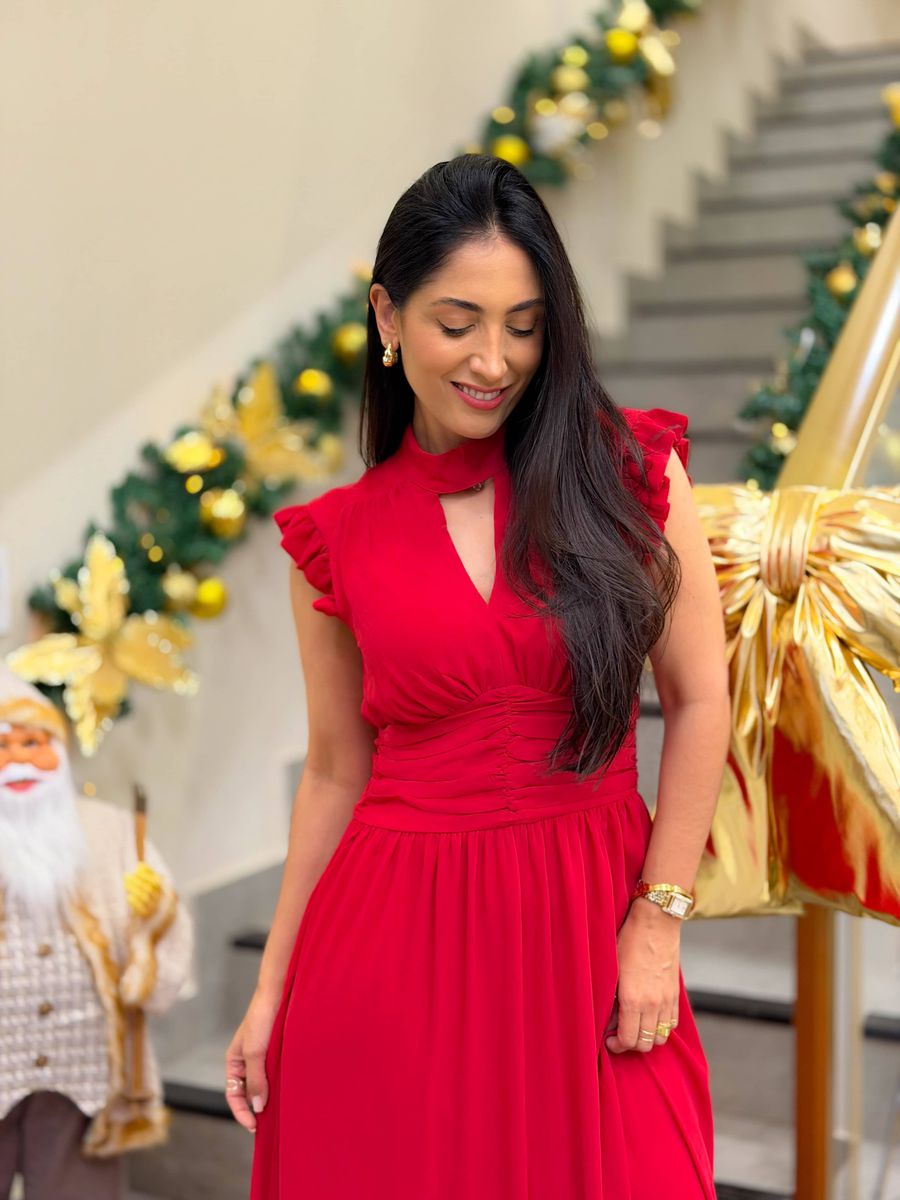 Vestido Emili Vermelho