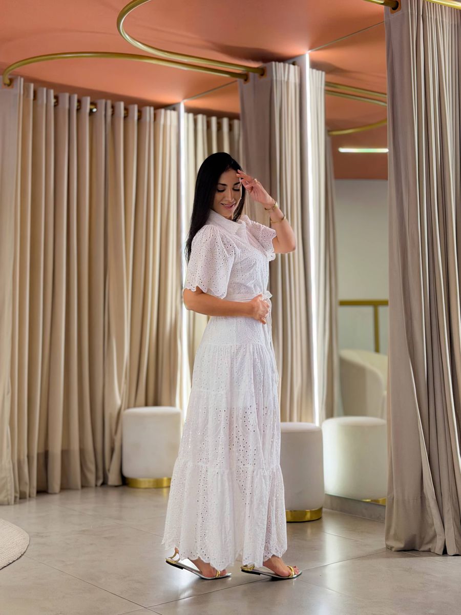 Vestido Alana Branco