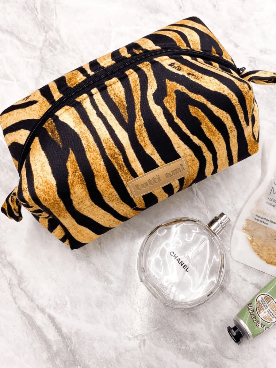 Necessaire Estampa Exclusiva Tigre