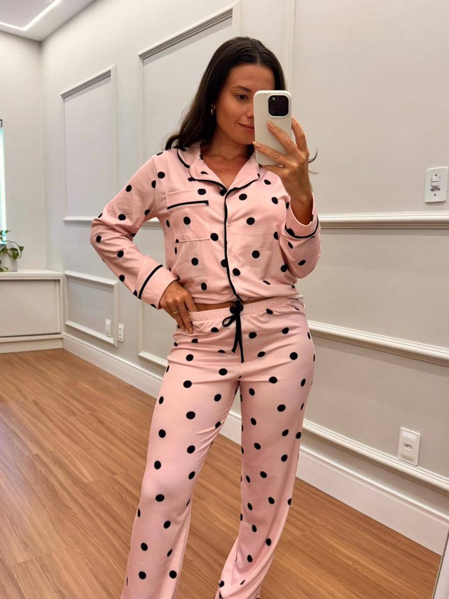 Pijama Feminino Americano Longo Poás 5