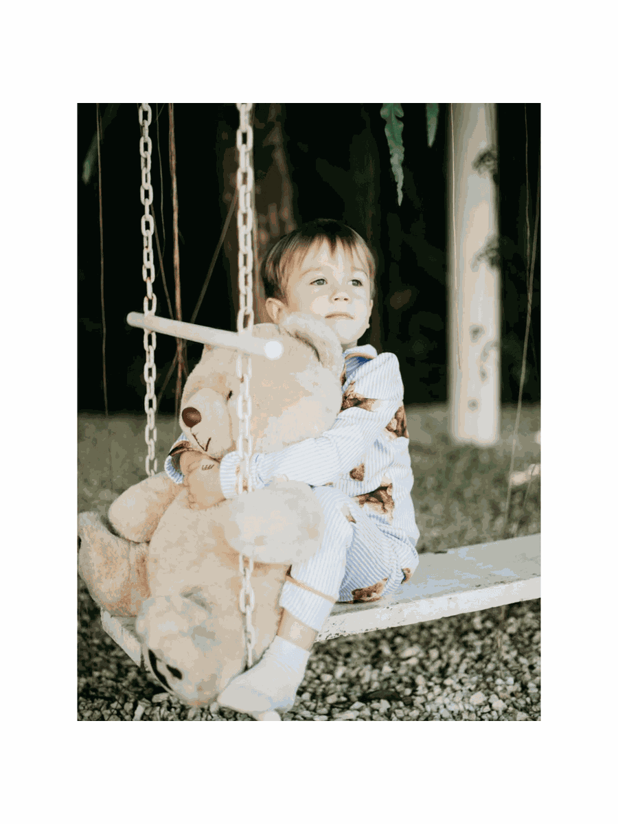 Pijama Infantil Americano Longo New Bear Ursos