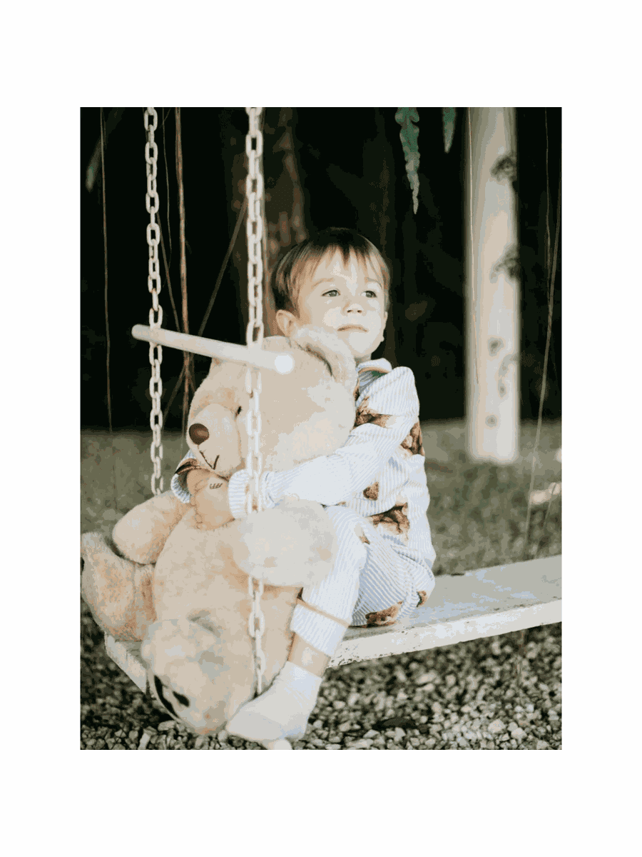Pijama Infantil Americano Longo New Bear Ursos
