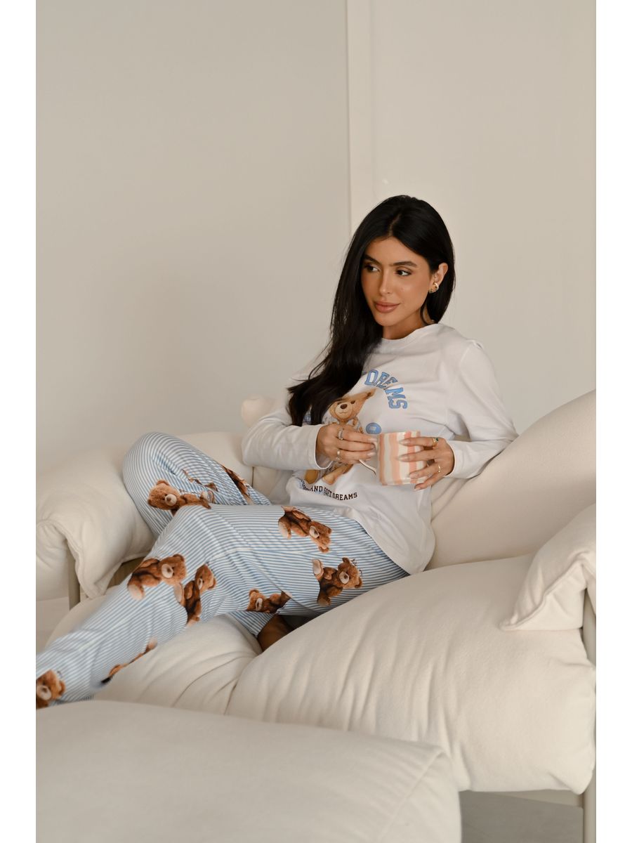 Pijama Feminino Longo New Bear 2