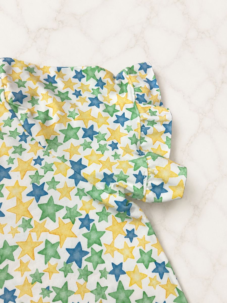 Pijama Feminino Americano Curto Brasil 5