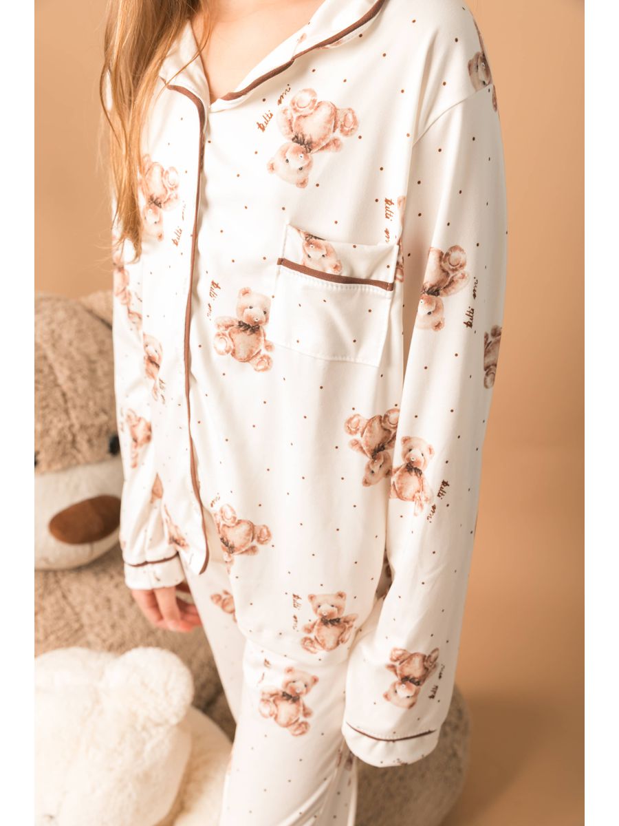 Pijama Infantil Americano Longo Ursos Poás
