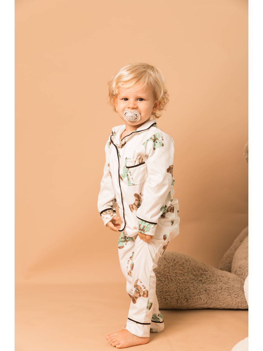 Pijama Infantil Americano Longo Ursos
