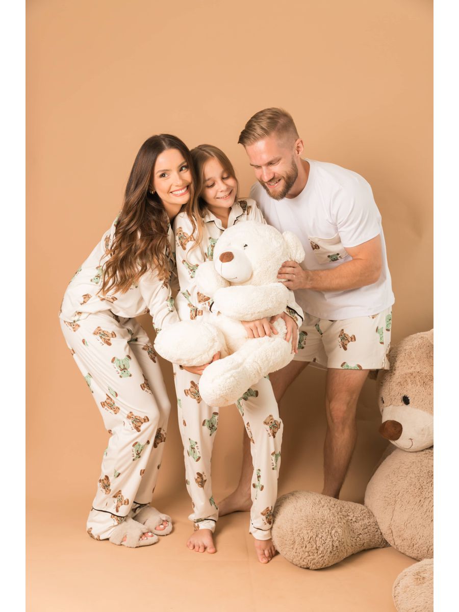 Pijama Infantil Americano Longo Ursos