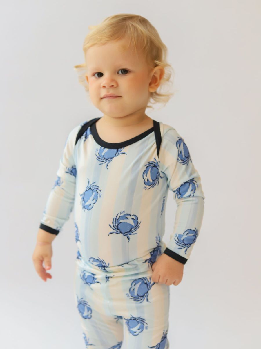 Conjunto Bebê Body e Calça Caranguejo