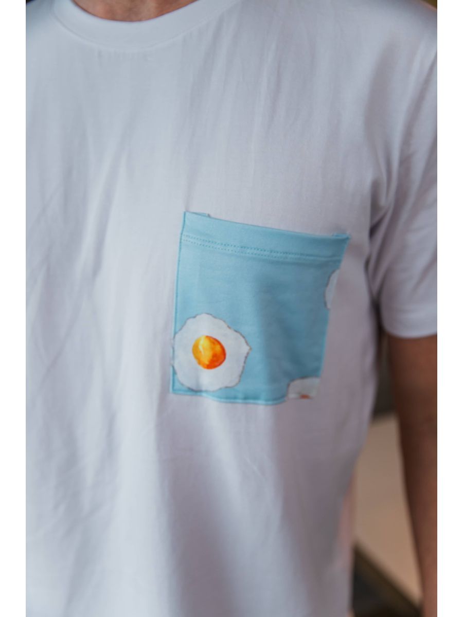 Pijama Masculino Curto Ovos