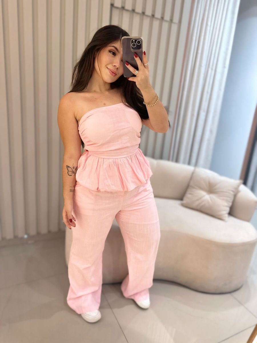 CONJUNTO BEBELA ROSA