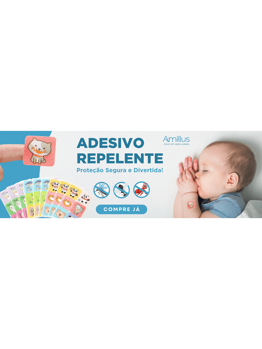 Repelente De Citronela Adesivo Infantil-180 Unidades .