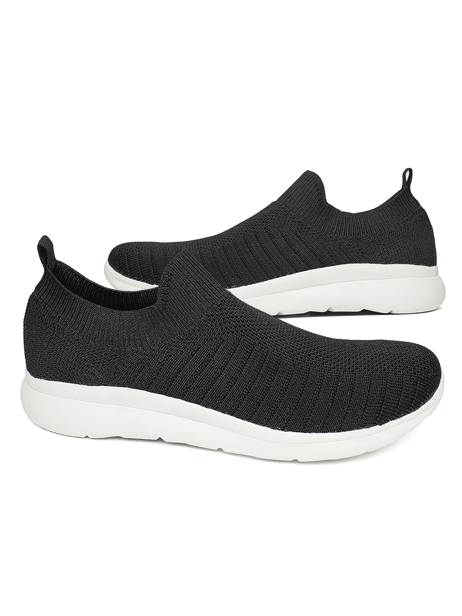 TÊNIS EM KNIT SUPER CONFORTÁVEL DOCTOR PÉ - MC3414 PRETO
