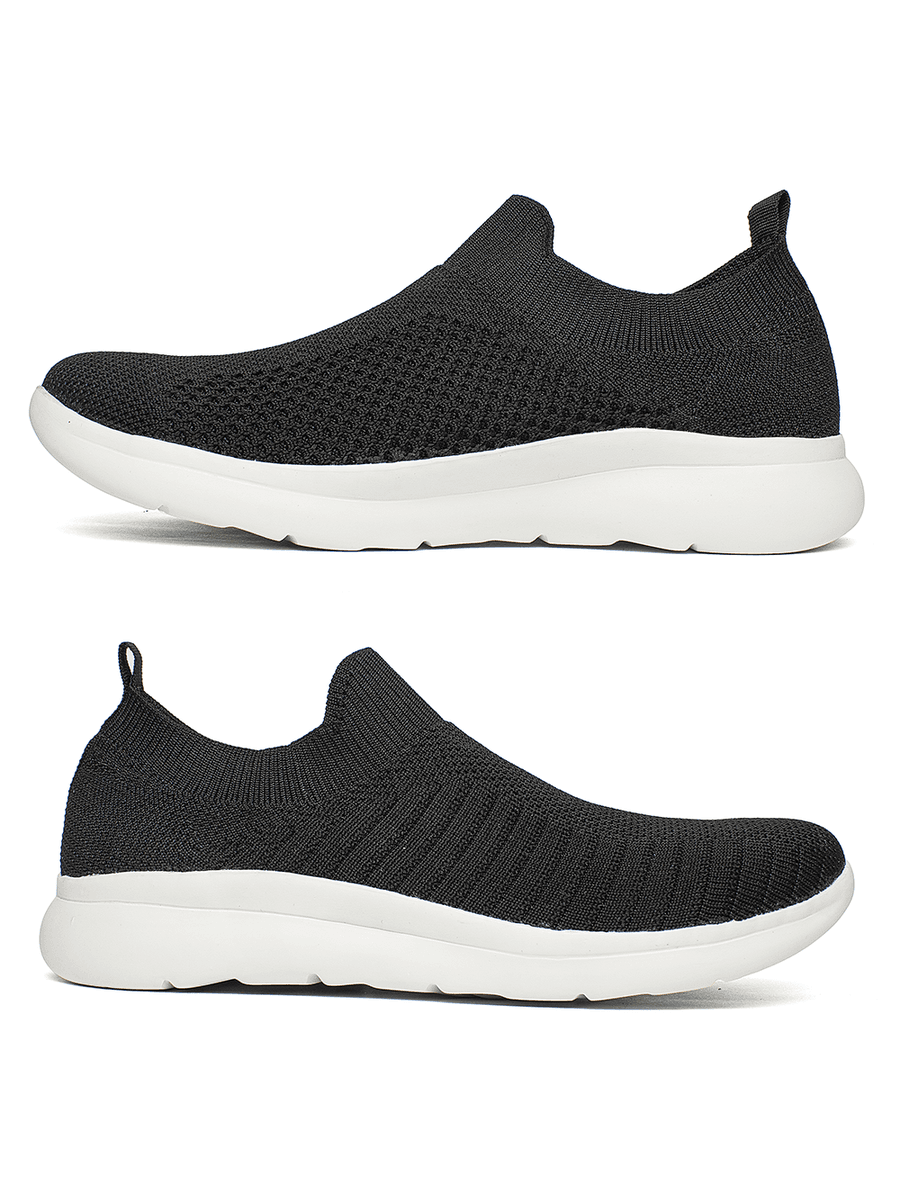 TÊNIS EM KNIT SUPER CONFORTÁVEL DOCTOR PÉ - MC3414 PRETO
