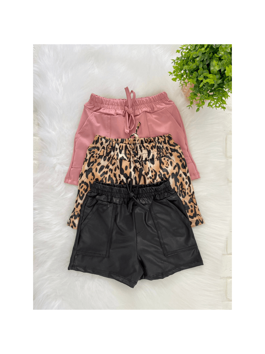 Short Cirre Preto - Dondokinha Kids