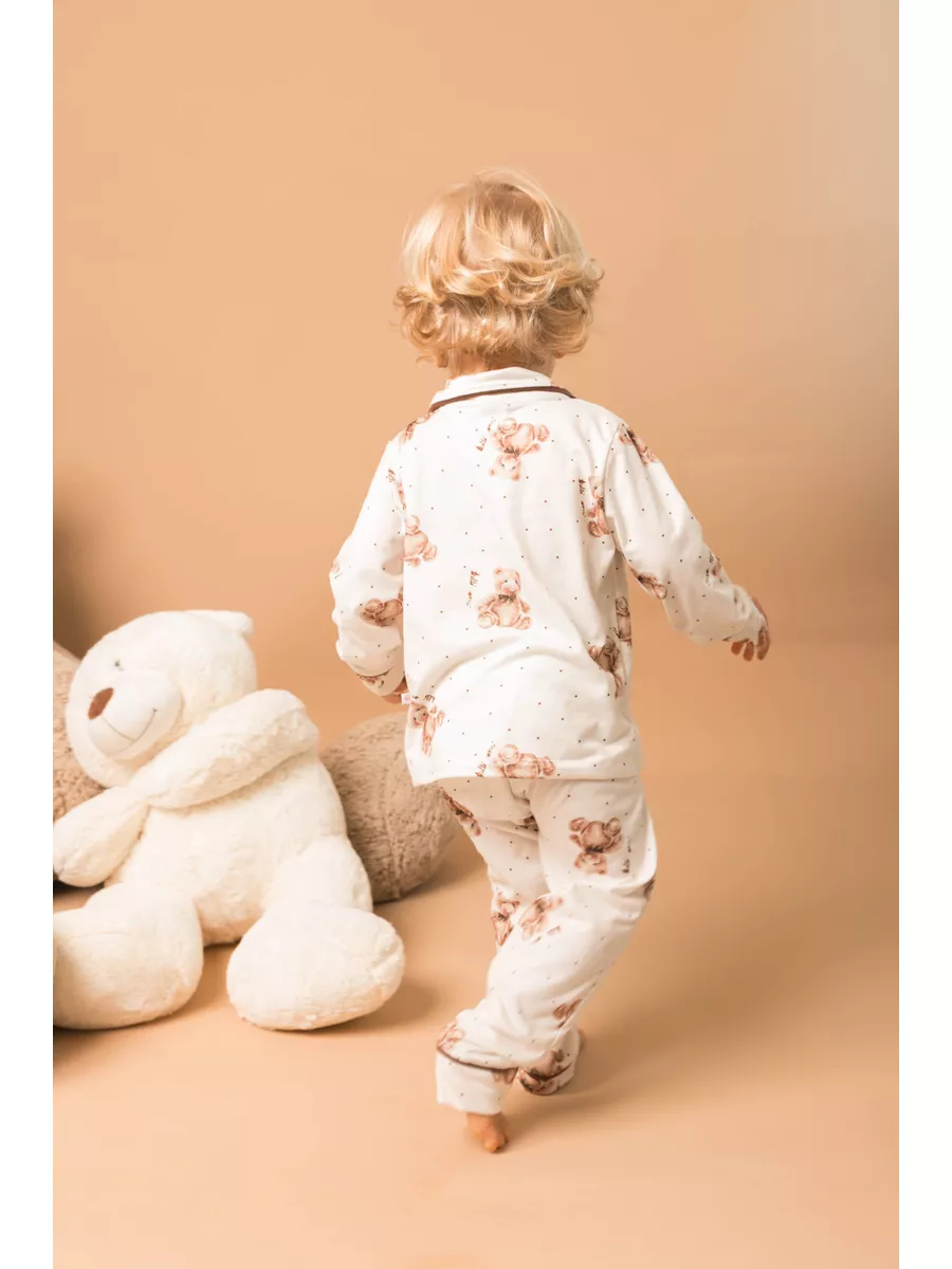 Pijama Infantil Americano Longo Ursos Poás