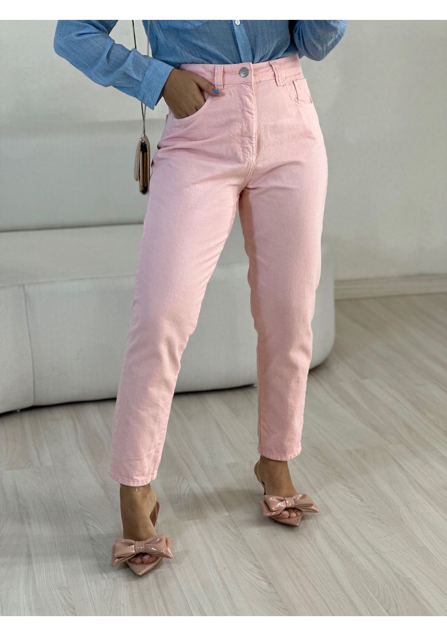 CALÇA PENÉLOPE SKINNY BABY PINK - 0055670366 - CAROLLA FERRARO