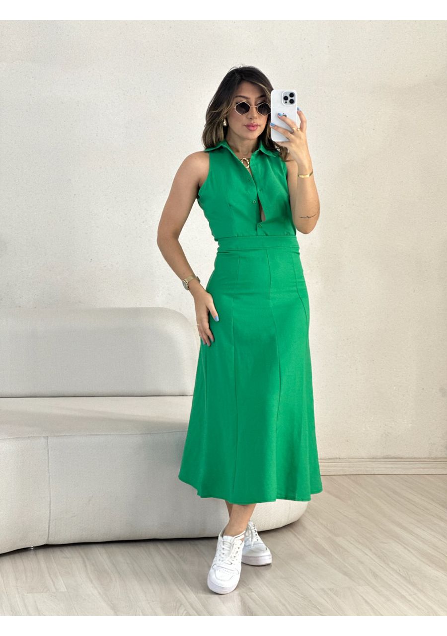 CONJUNTO ANNE COLETE VERDE - 0055710014 - CAROLLA FERRARO