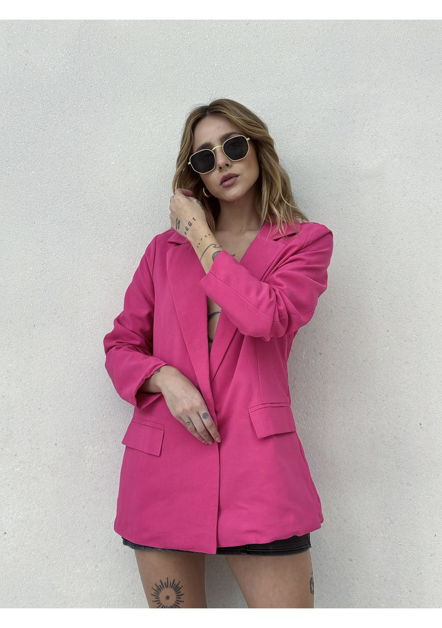 BLAZER MIRIAN FORRADO PINK - 0051610037 - CAROLLA FERRARO