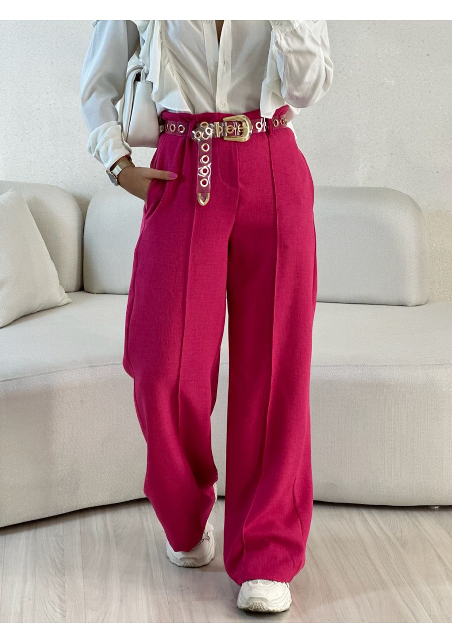 CALÇA ADRIANA PANTALONA PINK - 0054690291 - CAROLLA FERRARO