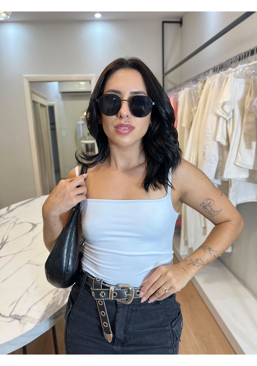 Body Yasmin Branco - 2024233 - Look de Luxo - Moda Feminina