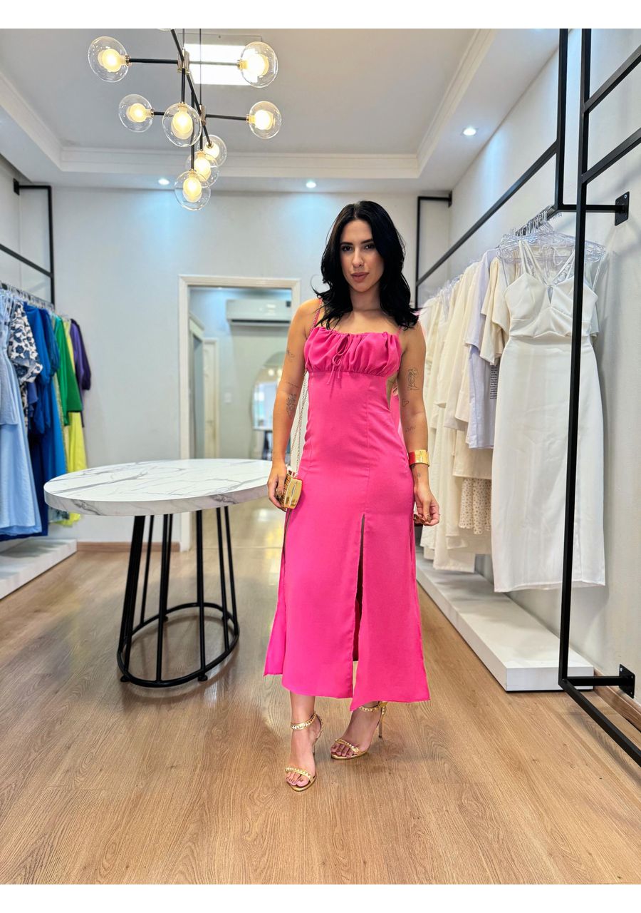 Vestido Marina Rosa - 2024266 - Look de Luxo - Moda Feminina