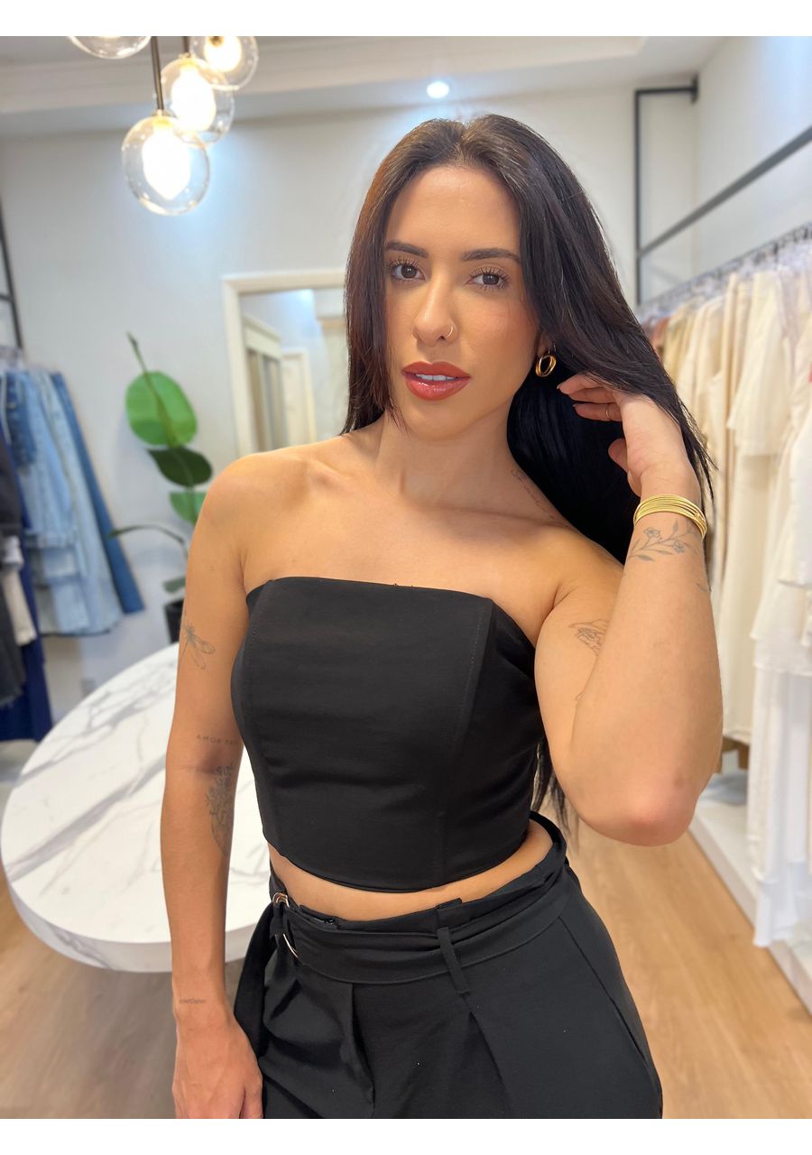 Cropped Eva - 2024589 - Look de Luxo - Moda Feminina