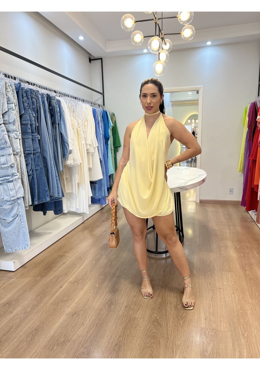 conjunto Luana Amarelo - 2024609 - Look de Luxo - Moda Feminina