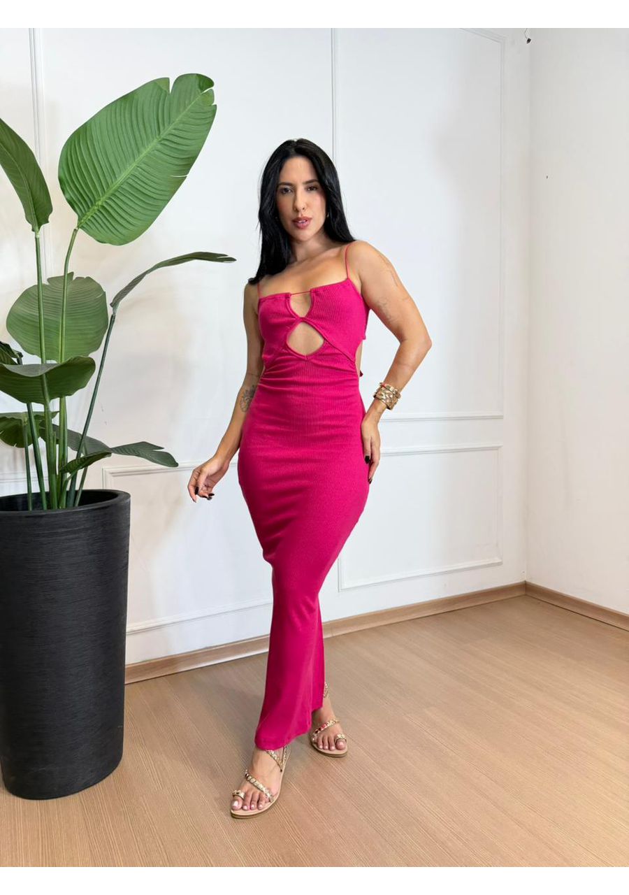 Vestido karina Pink - 2024615 - Look de Luxo - Moda Feminina