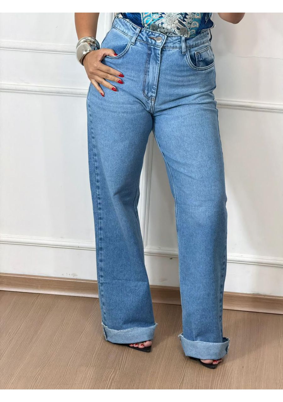 Calça Viviane Jeans Médio - 2024145 - Look de Luxo - Moda Feminina