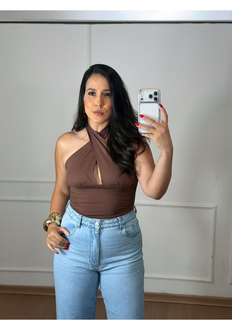Body Multiformas Marrom - 2024129 - Look de Luxo - Moda Feminina