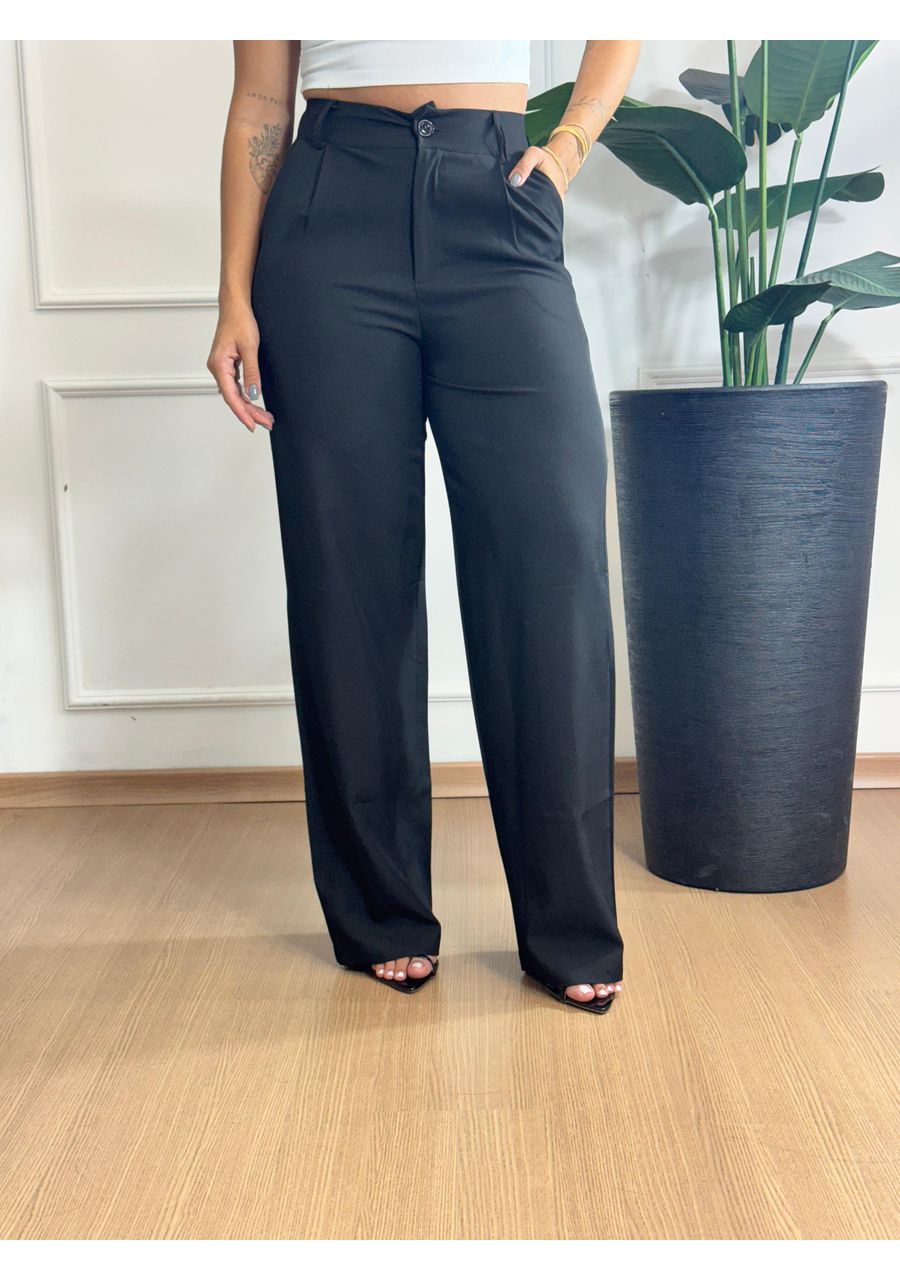 Calça Alfaiataria Preta - 2024523 - Look de Luxo - Moda Feminina