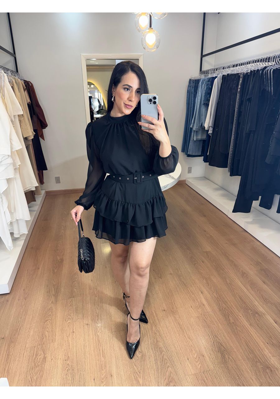 Vestido Sophie Preto - 2024532 - Look de Luxo - Moda Feminina