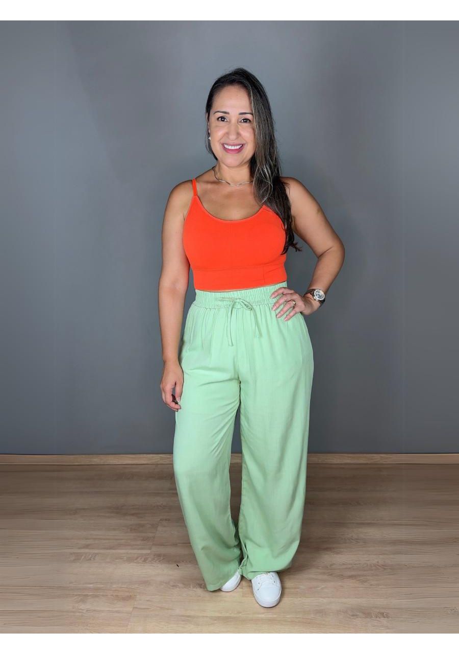 Calça Pantalona Viscolinho REF:551090 - 105330 - V... - MIX MODA