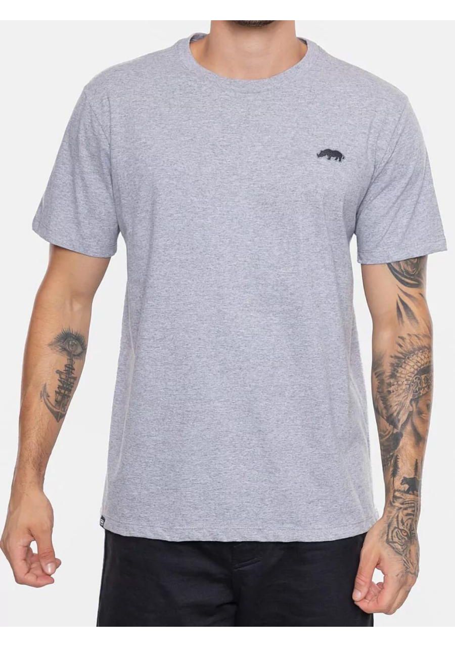 Camiseta Básica Ecko REF:J905A - 105601 - CINZA - MIX MODA