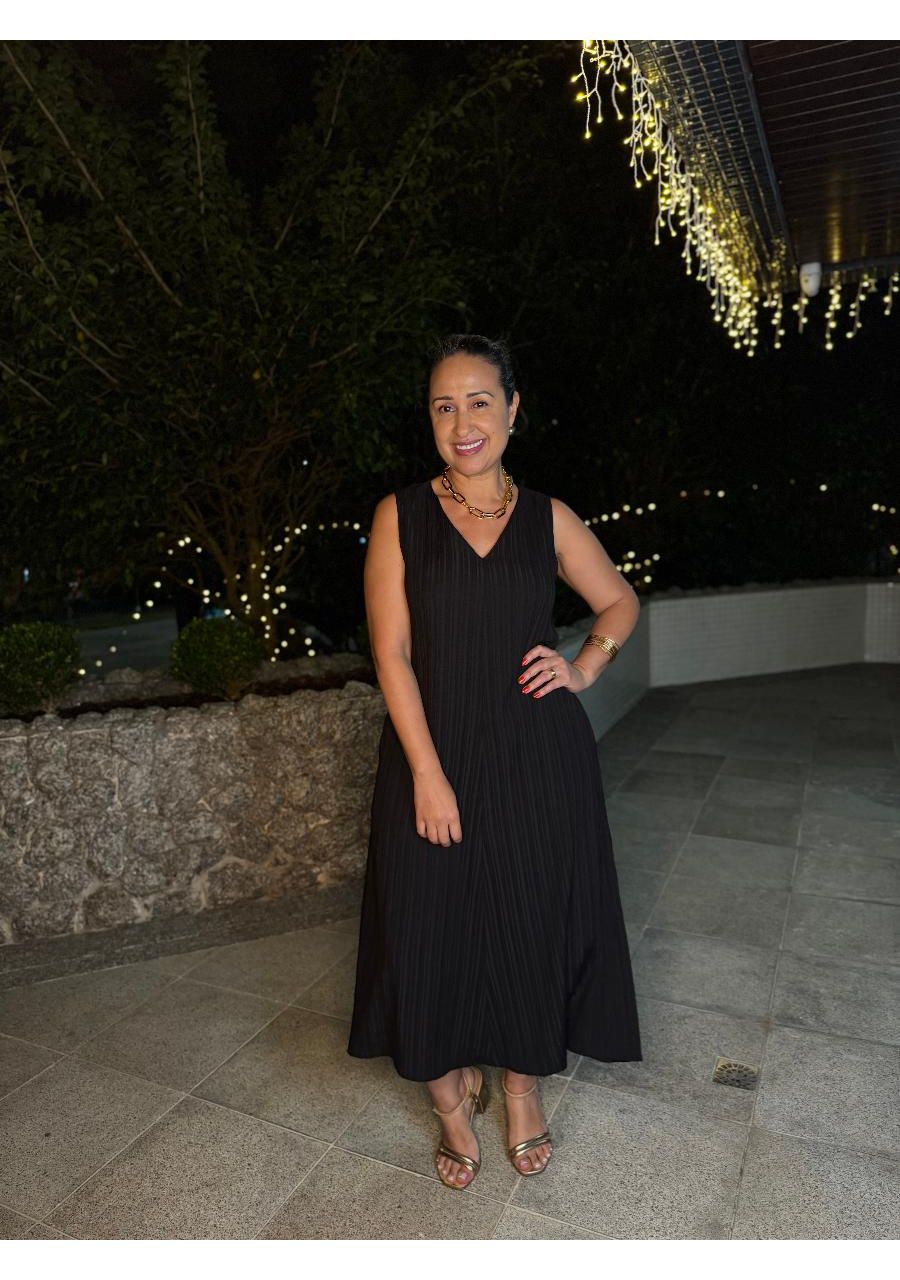 Vestido Midi Com Bolso e Faixa REF:F1096 - 105890 ... - MIX MODA