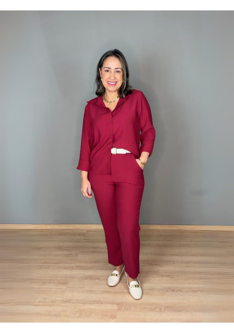 Conjunto Camisa Com Calça Marant REF:J8520 - 10749... - MIX MODA