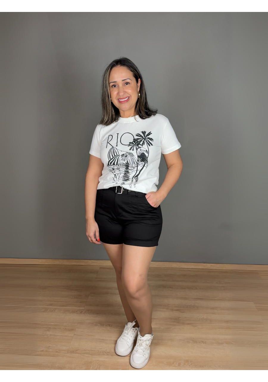 Camiseta Rio REF:19055 - 107630 - OFF - MIX MODA