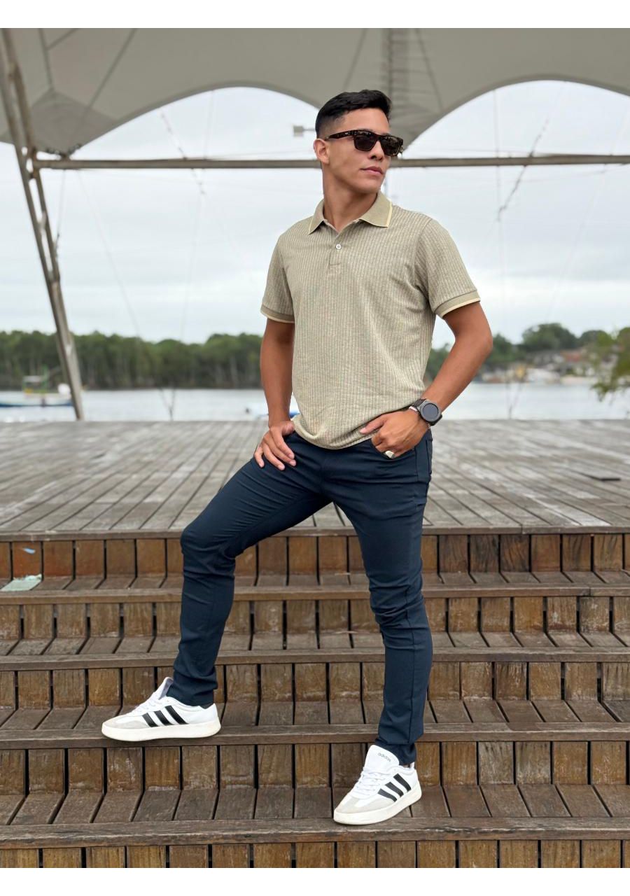 Calça Tradicional Microfibra REF:CLBD0200 - 107955... - MIX MODA